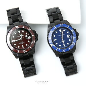 范倫鐵諾˙古柏 夜光不鏽鋼手錶 柒彩年代【NEV49】正品原廠公司貨