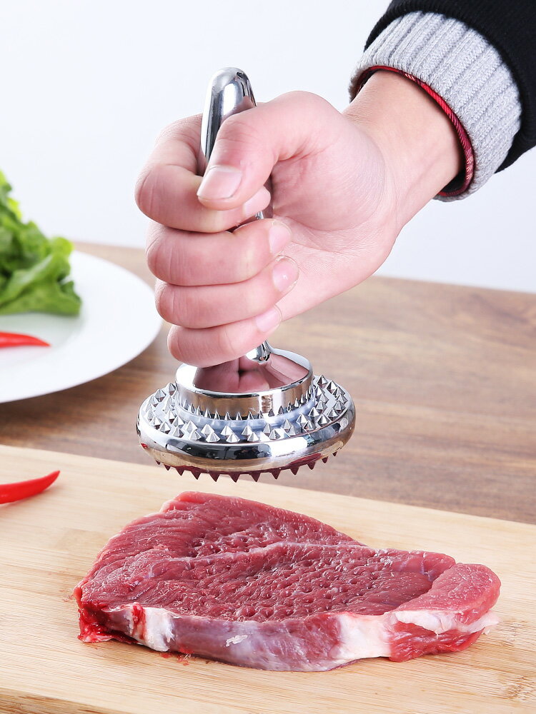 重型嫩肉錘家用實心松肉錘做牛排豬扒肉排斷筋打肉器可拆式錘肉器