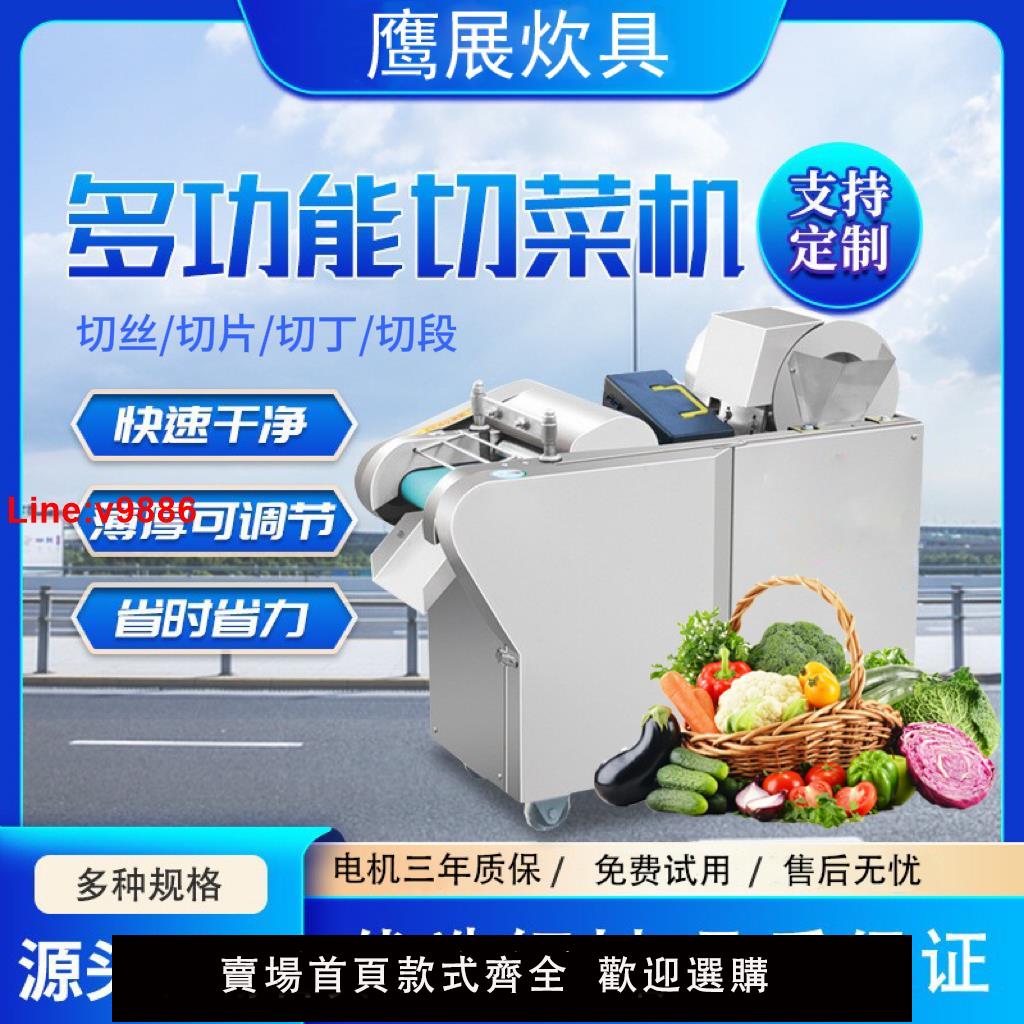 【臺灣公司 超低價】商用多功能切菜機食堂廚房切蔥花辣椒土豆雪菜梅乾菜桑葉機