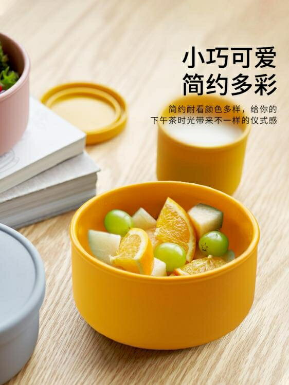 微波爐專用飯盒上班族便當盒子食品級水果密封保鮮碗 雙11全館免運