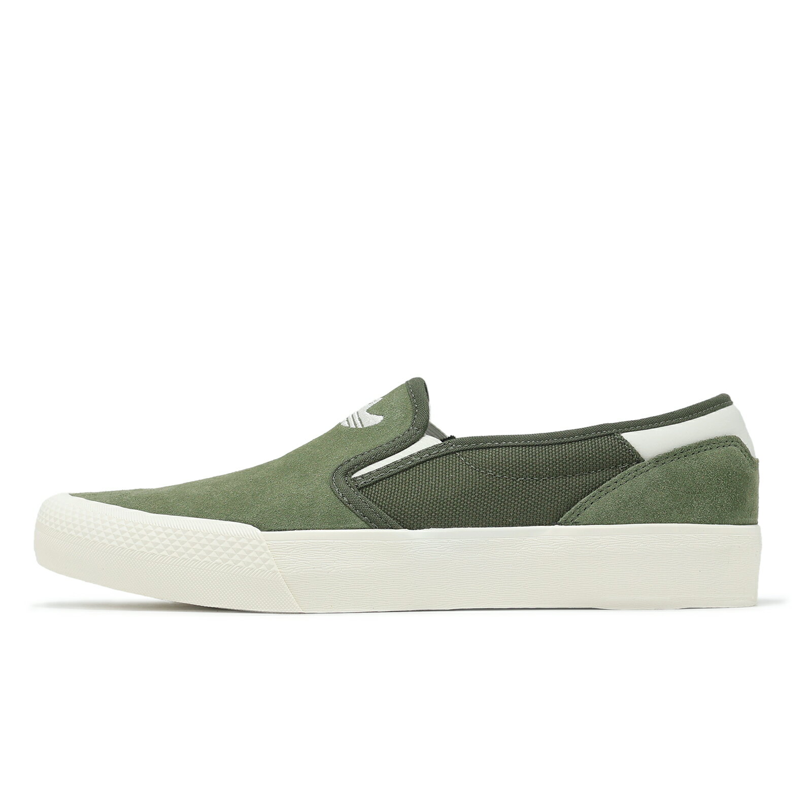 adidas x Mark Gonzales Shmoofoil Slip 懶人鞋 男鞋 綠 聯名 麂皮 愛迪達 IE0659