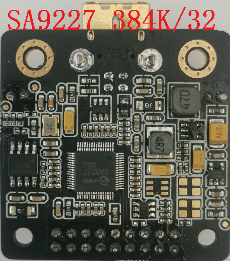 {可打統編 最低價}USB聲卡源碼播放錄音雙向I2S IIS SPDIF同軸輸入輸出 384K ASIO