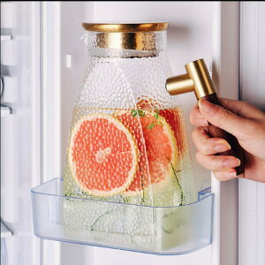 冰箱冷水壺專用玻璃家用涼水壺耐高溫大容量耐熱防爆涼水杯套裝
