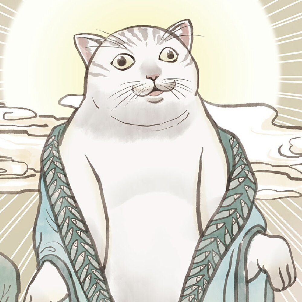 《mur貓上蓮台》迷因地毯【直送日本】 1