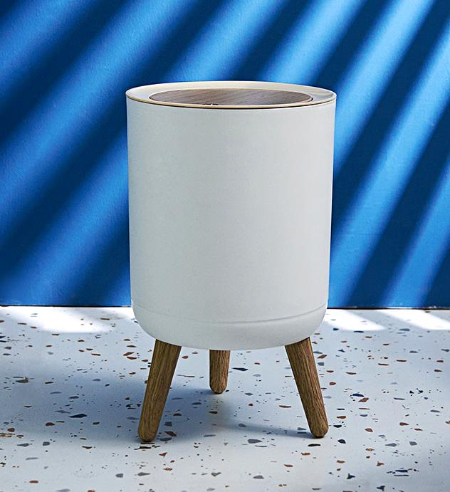 垃圾桶 垃圾桶ins風帶蓋按壓式家用創意廚房客廳衛生間臥室輕奢高腳紙簍