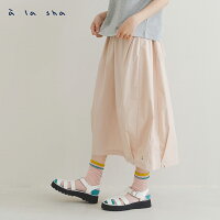 a la sha 球狀造型剪接長裙 a la sha 球狀造型剪接長裙