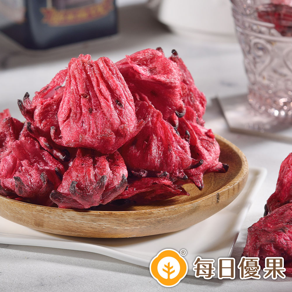 洛神花脆片100公克【每日優果】