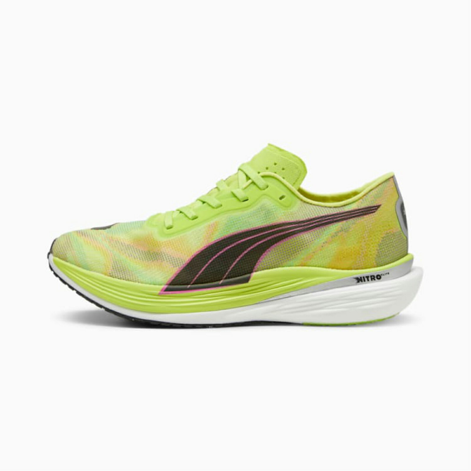 Puma 競速跑鞋 Deviate Nitro Elite 2 男鞋 綠 黑 碳板 輕量 運動鞋