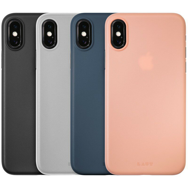 LAUT Slimskin 彩色薄透保護殼,適用 iPhone Xs Max 6.5吋