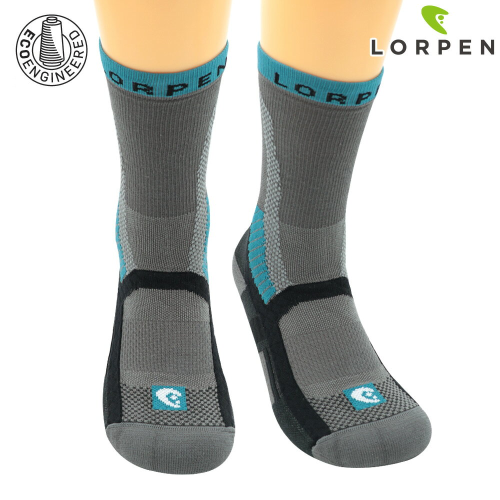 Lorpen T3 男 ECO Coolmax 健行襪 T3LME(II) / 城市綠洲(襪子 排汗襪 中筒襪 登山襪)