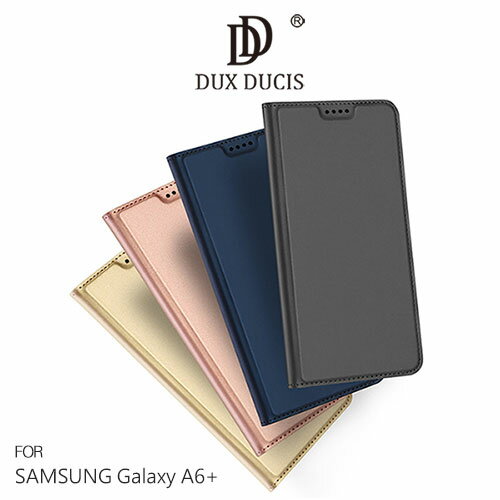 DUX DUCIS SAMSUNG Galaxy A6+ SKIN Pro 皮套 插卡 可立 保護套 手機殼