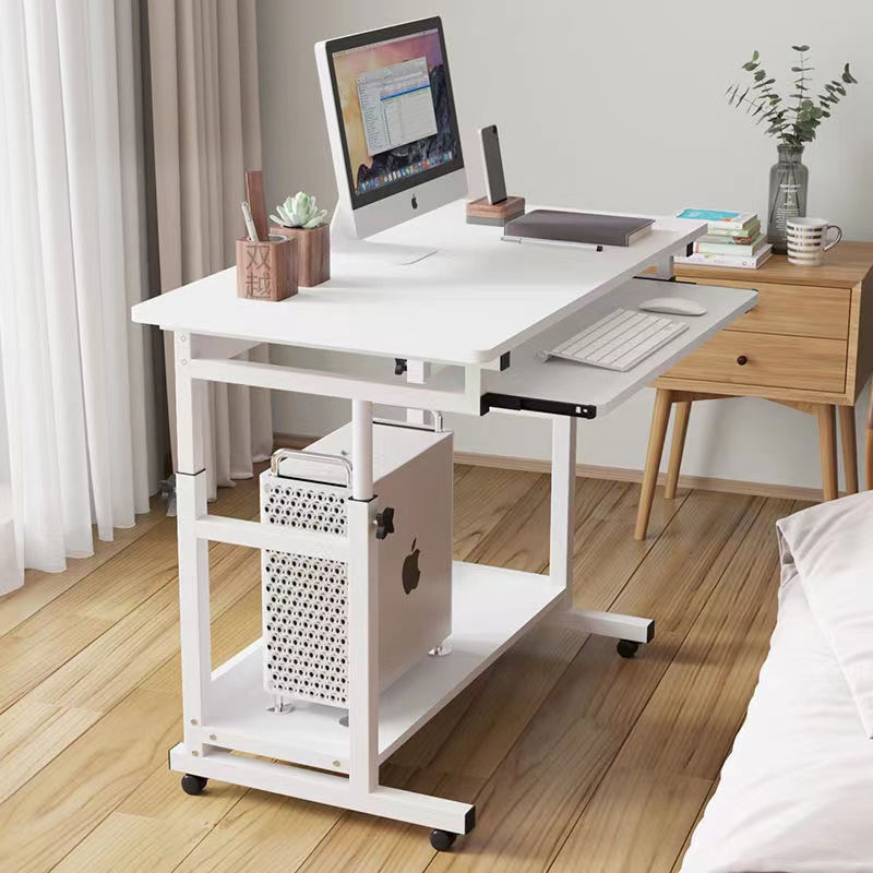 床邊桌可移動電腦臺式桌子出租屋升降小桌子宿舍懶人筆記本電腦桌