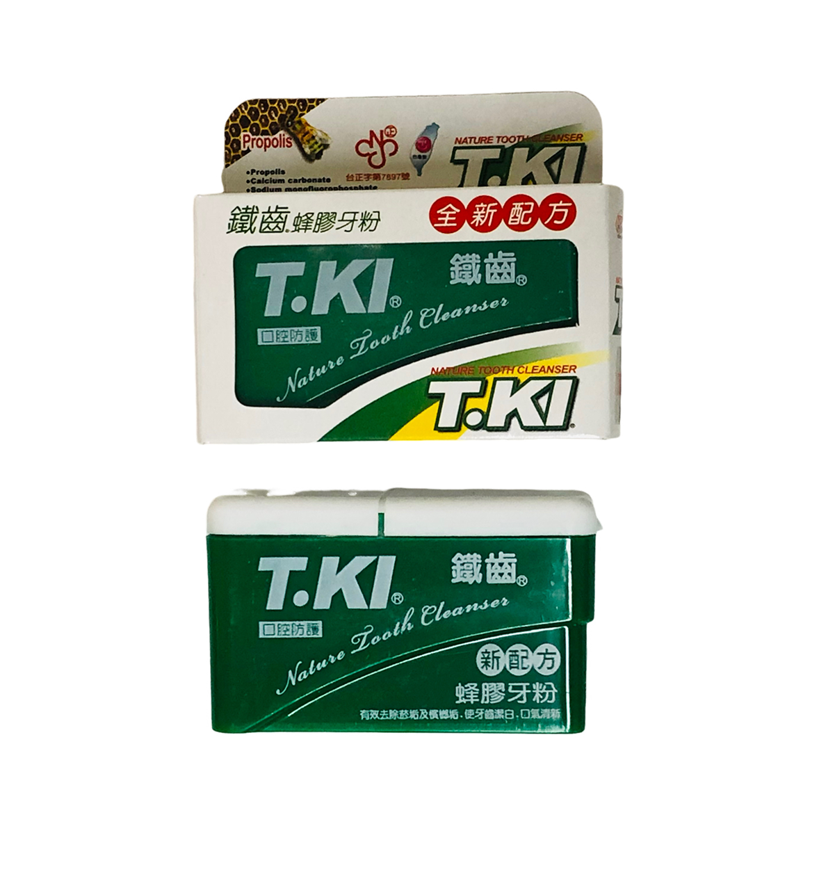 白人TKI 鐵齒 蜂膠牙粉 50g 歐美藥局