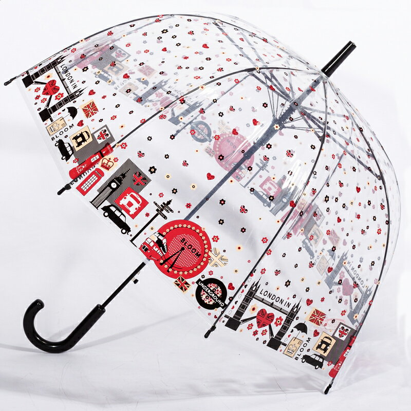 個性創意可愛透明傘阿波羅傘碎花豹紋長柄傘芭蕉葉雨傘蘑菇公主傘
