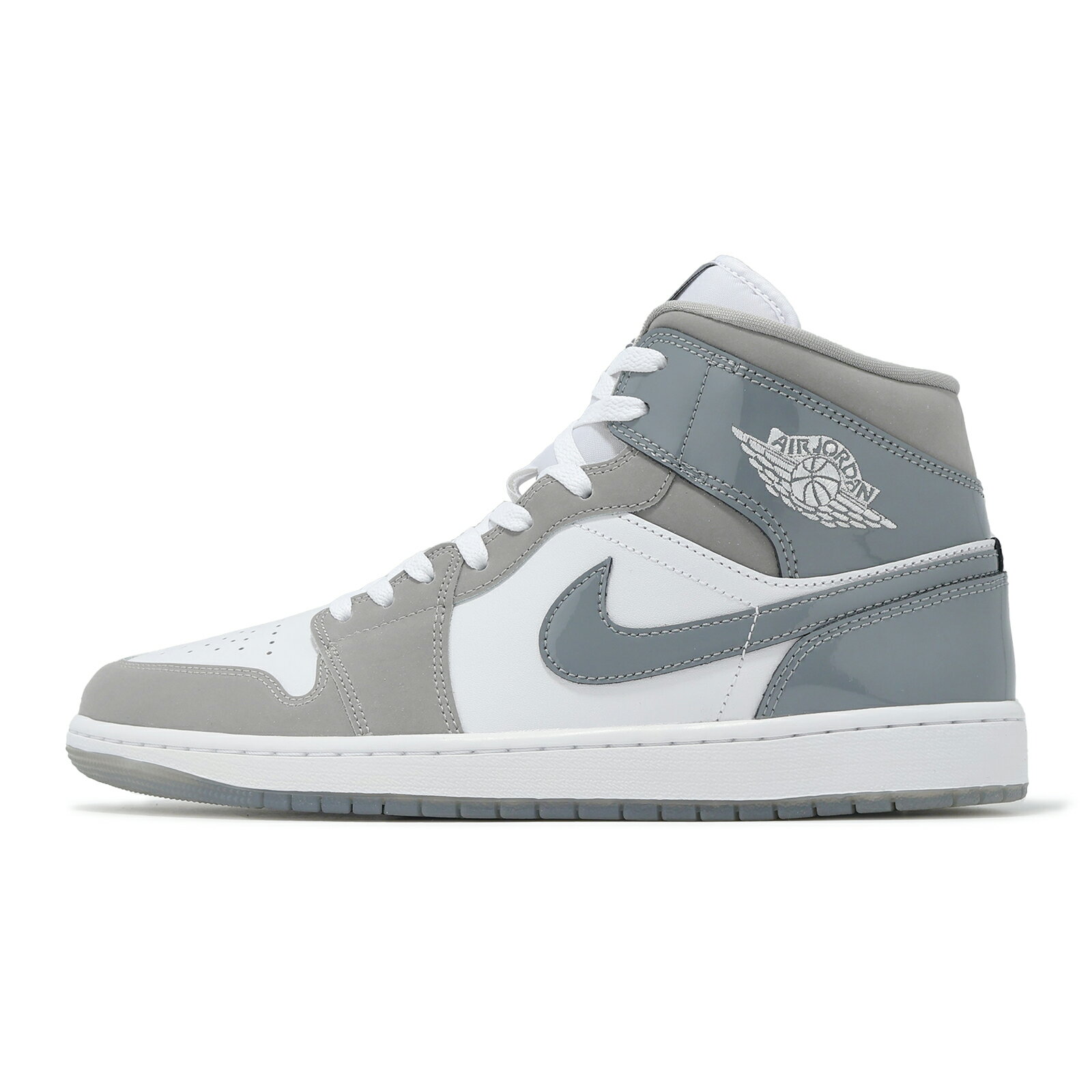 Nike 休閒鞋 Air Jordan 1 Mid SE 酷灰 男鞋 AJ1 一代 中筒 HF3216-100