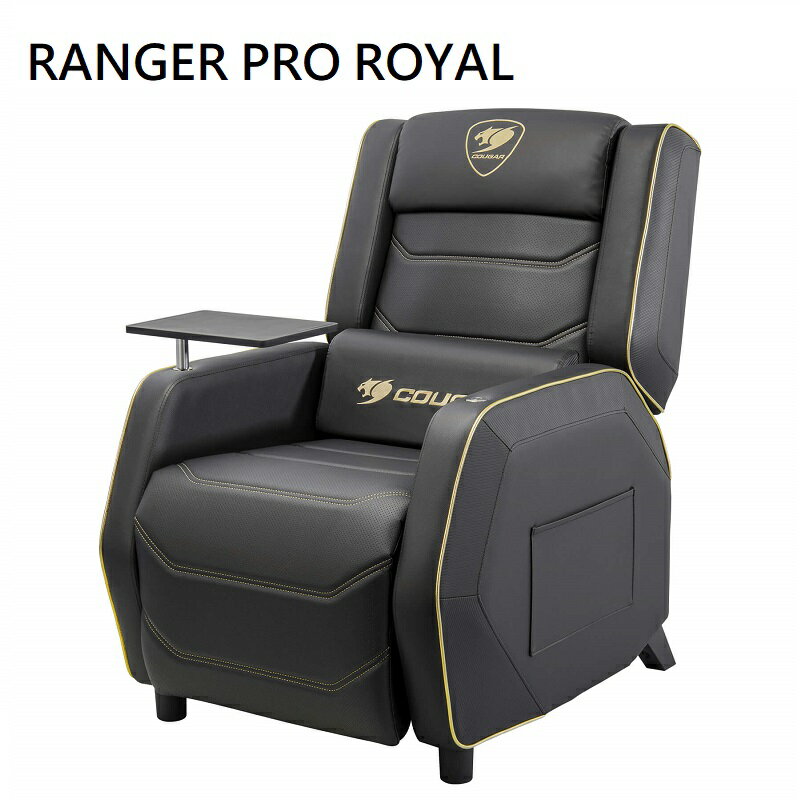 【享最高折300】COUGAR 美洲獅 RANGER PRO ROYAL 電競沙發椅 黑金