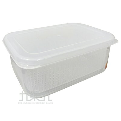 日本製可瀝水保存容器600ml【九乘九購物網】