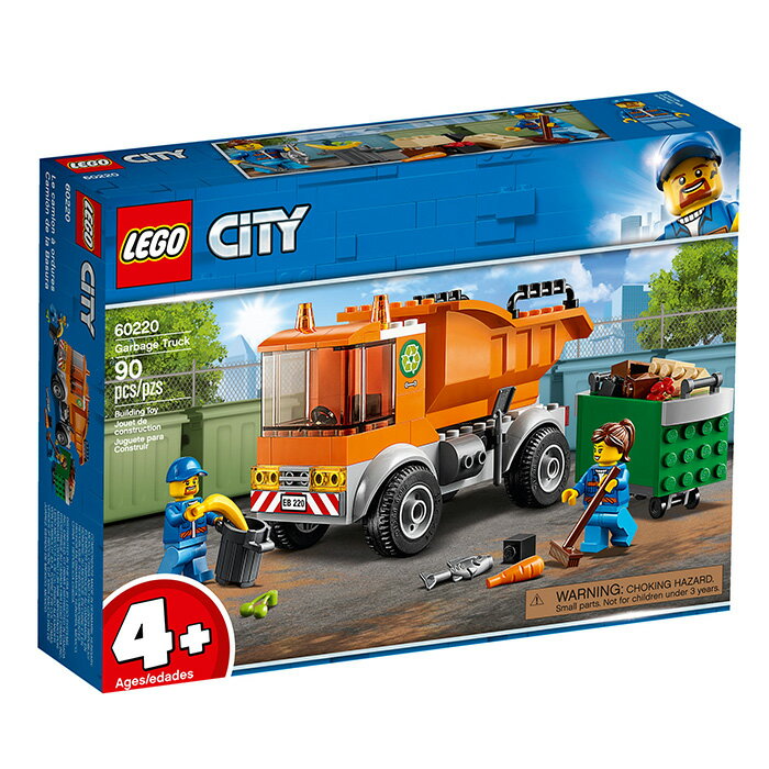 LEGO 樂高 City 城市系列 60220 垃圾車 【鯊玩具Toy Shark】