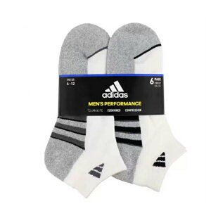 [COSCO代購4] W949985 Adidas 男運動短襪 6入組 白