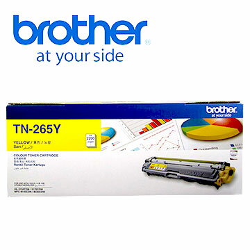 Brother TN-265Y 原廠黃色高容量碳粉匣 適用機種：HL-3170CDW、MFC-9330CDW【APP下單4%點數回饋】
