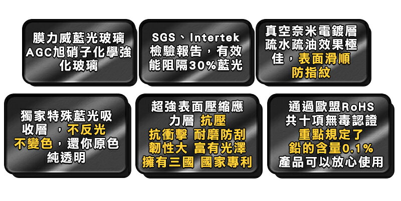 膜力威 ASUS ROG Phone 7 滿版 2.5D 專利 抗藍光 保護貼 玻璃貼 9h 螢幕貼 2