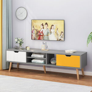 現代電視柜小戶型客廳簡約經濟型歐式組合套裝儲物家具北歐電視柜