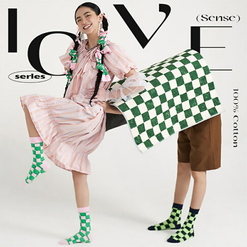 Tinylure 戀愛格調格子襪 童襪 親子襪 潮襪【APP享6%回饋】 0