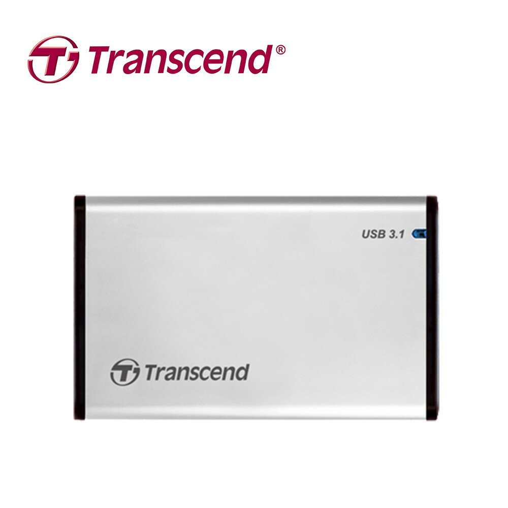 Transcend 創見 StoreJet 25S3 USB 3.1 2.5吋 硬碟外接盒