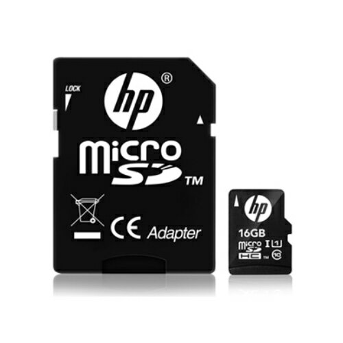 HP MICRO SDHC記憶卡16G U1附轉卡【愛買】