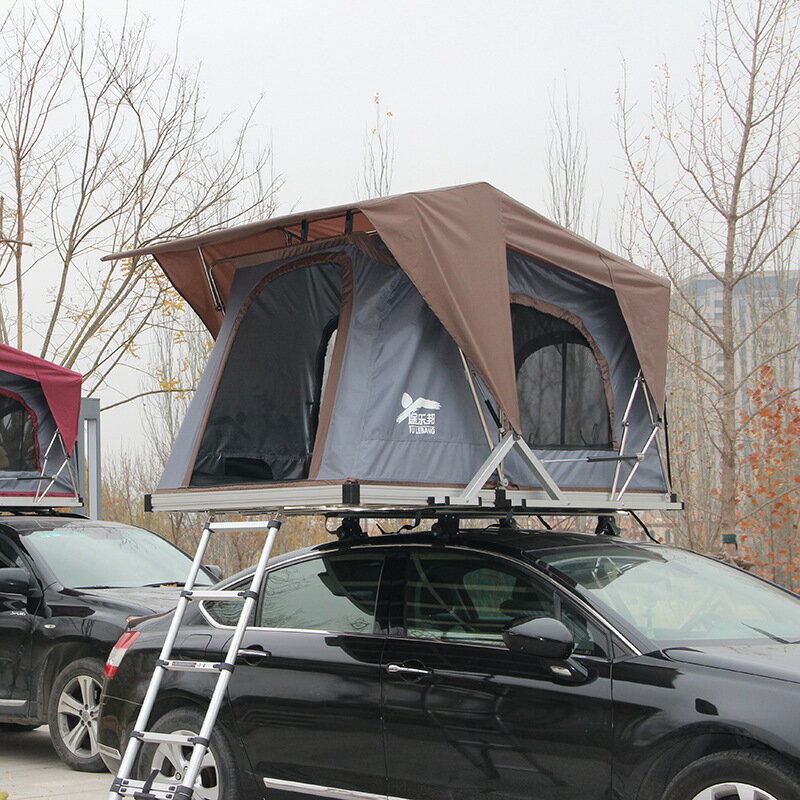 帳篷 戶外營汽車車頂帳篷遮陽防雨水可折疊液壓自動自駕必備