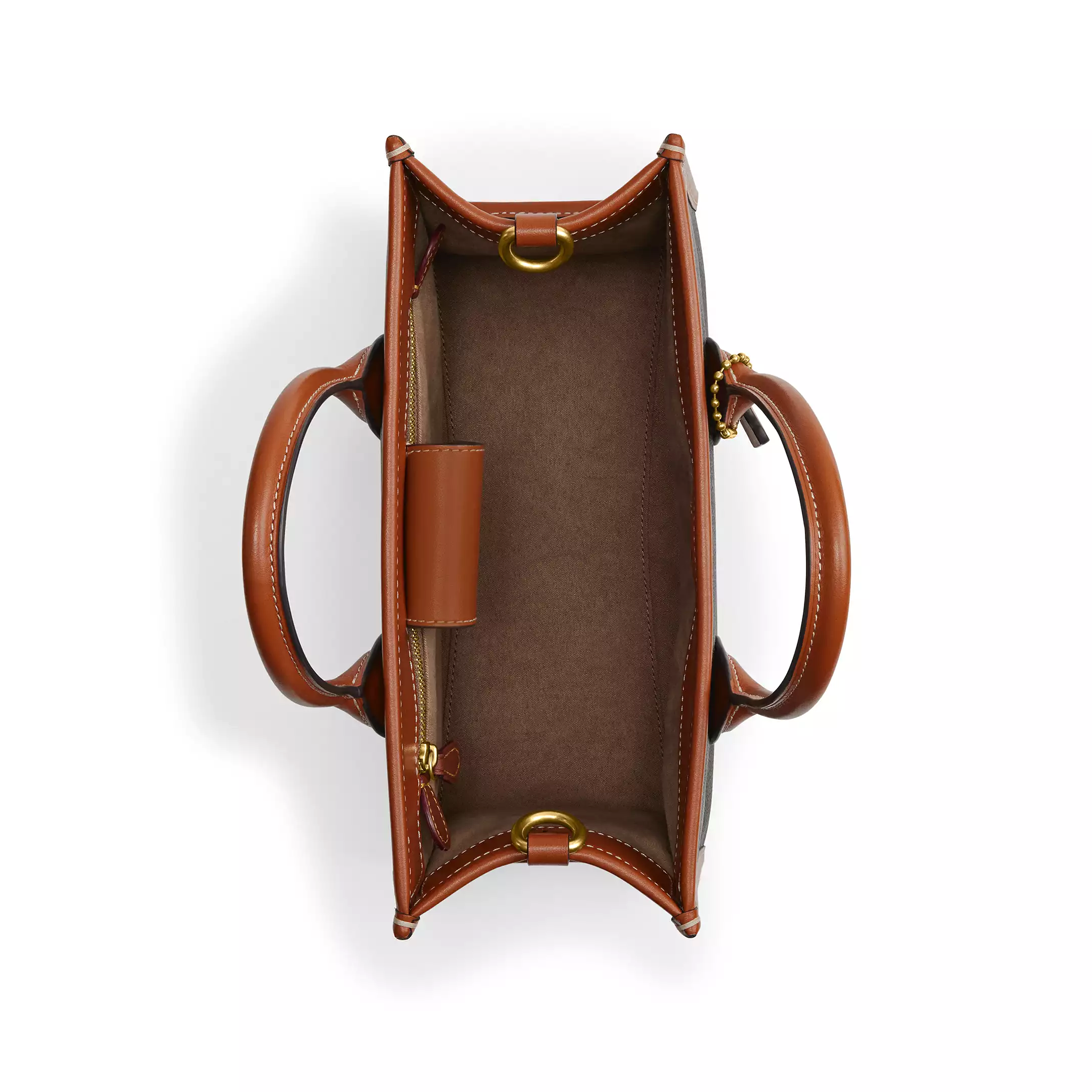 精選★COACH Ace26 Logo馬車印花 中號托特單肩斜跨斜背包 手提包 CR680~【購物節優惠★菲尼斯 國際精品↘3折起】 4