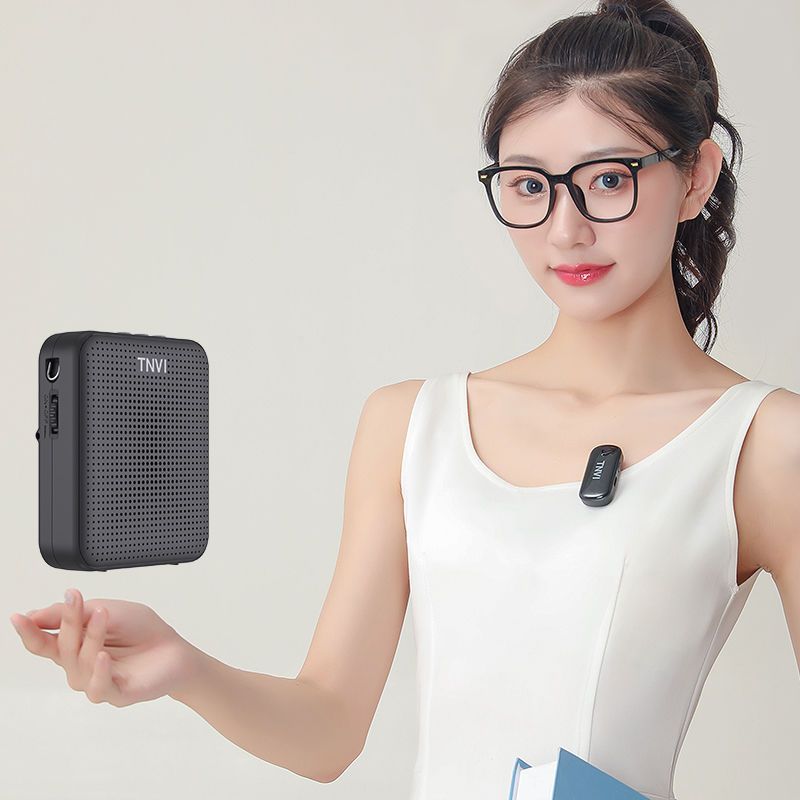 【最低價】【公司貨】無線領夾小蜜蜂擴音器教師專用戶外導游講上課耳麥克風教學便攜式 7