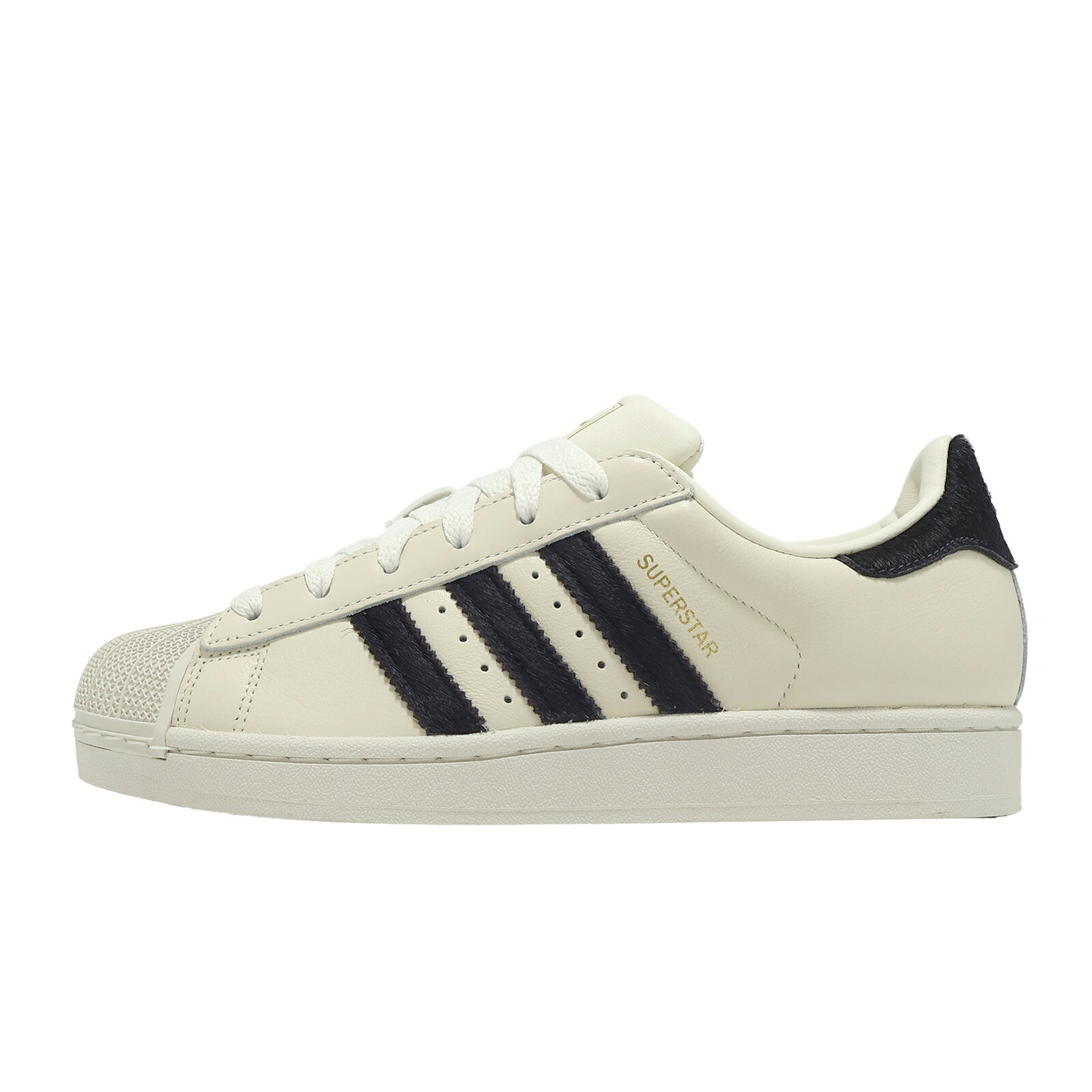 adidas 愛迪達 休閒鞋 Superstar II W 女鞋 米 皮革 復古 貝殼鞋 KJ4683