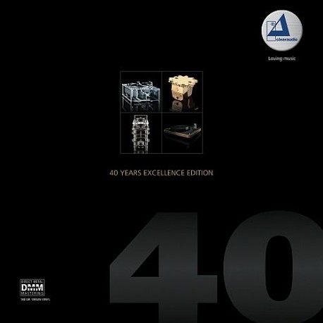 【停看聽音響唱片】【黑膠LP】「清澈 Clearaudio」40週年纪念卓越鑑聽盤（2LP）