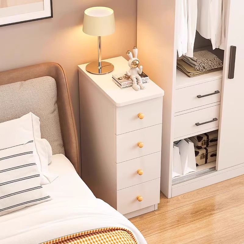 免運 床頭櫃臥室簡約現代超窄簡易夾縫收納櫃床邊櫃家用床頭置物架櫃子-快速出貨