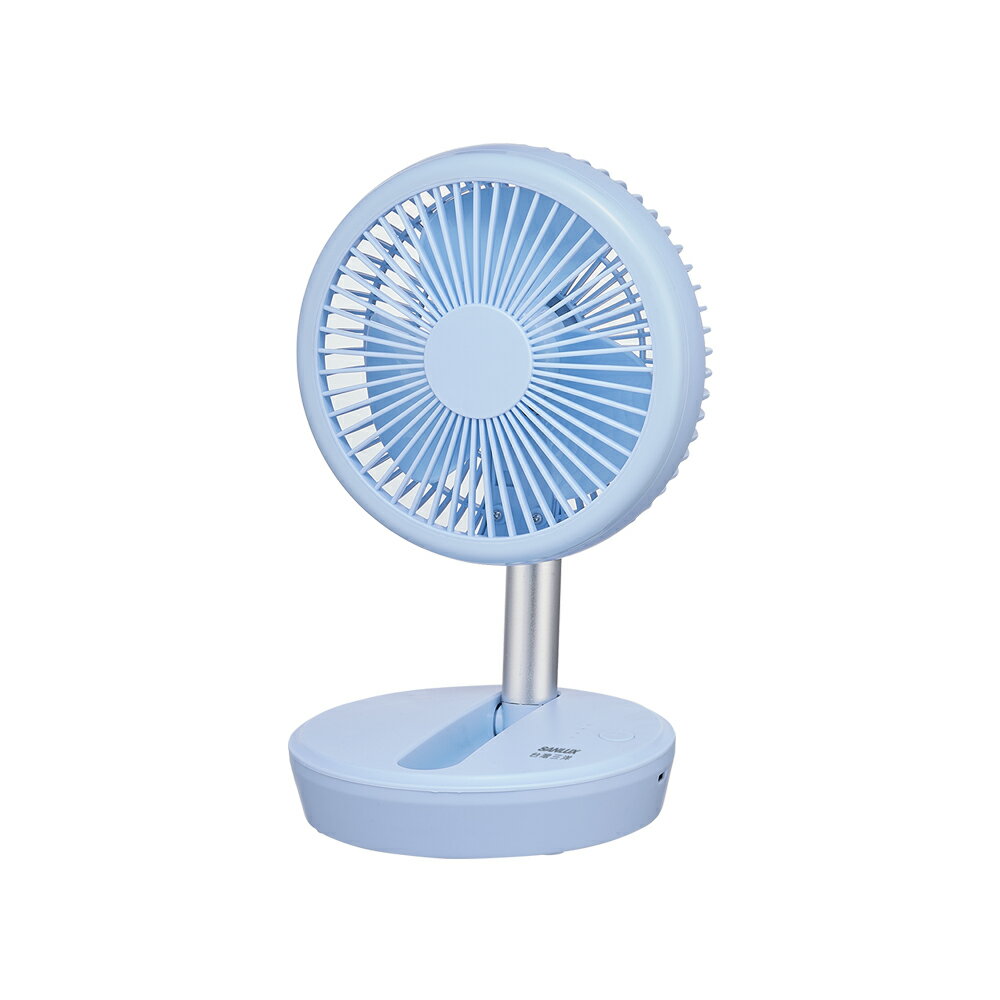 SANLUX台灣三洋 7吋 DC直流USB充電摺疊扇 /台 SBF-S07DB【領券滿額再折千12/31止】【領券滿額再折千12/31止】