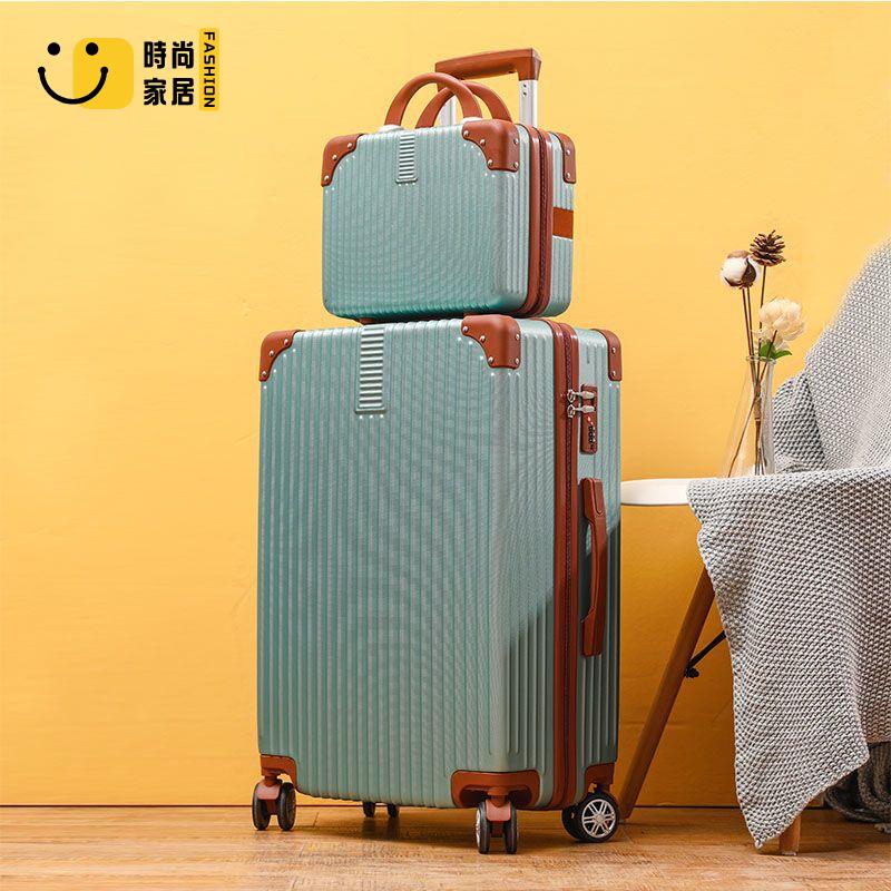 免運 行李箱 拉杆箱 旅行箱 密碼箱 新款子母行李箱女學生20寸大容量旅行箱子萬向輪24潮特惠/店長優選 全館折扣 售後保障 工廠現貨 開立發票 s5329