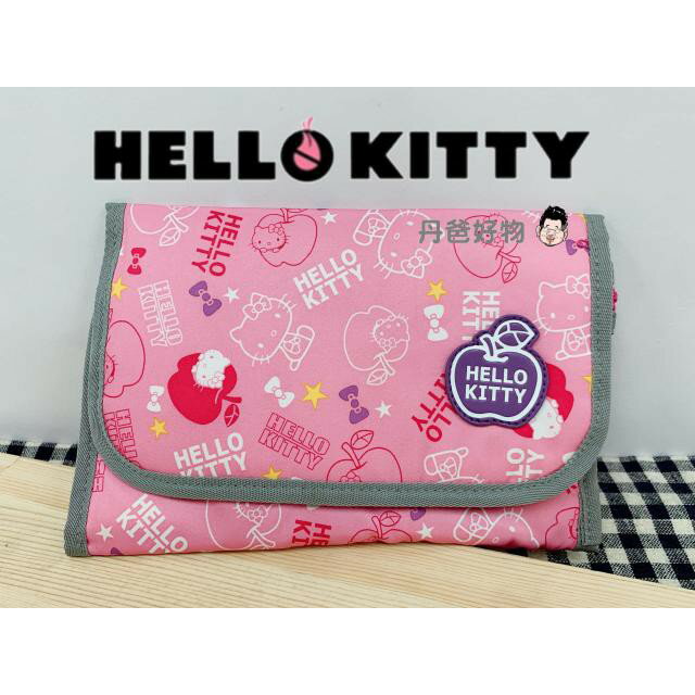 【Hello Kitty】蘋果樂園盥洗袋-粉紅KT00Q10PK