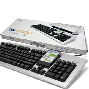 強強滾p-Matias USB/藍芽 二合一 中文鍵盤 One Keyboard Mac專用