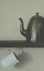 Deborah Bowness / Bric-a-Brac Shelf Wallpaper / grey 壁紙 (訂貨單位84cm×10m/卷)
