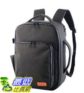 [7東京直購] ELECOM 2Way兩用帆布後背包 DGB-S029BK 黑色 可收納13.3吋筆電 相機後背包