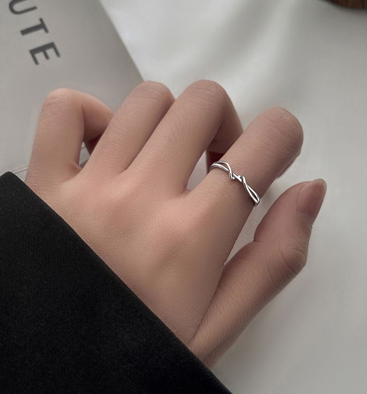 不婚主義戒指女士生單人時尚個性不掉色ins潮年新款網紅歐美
