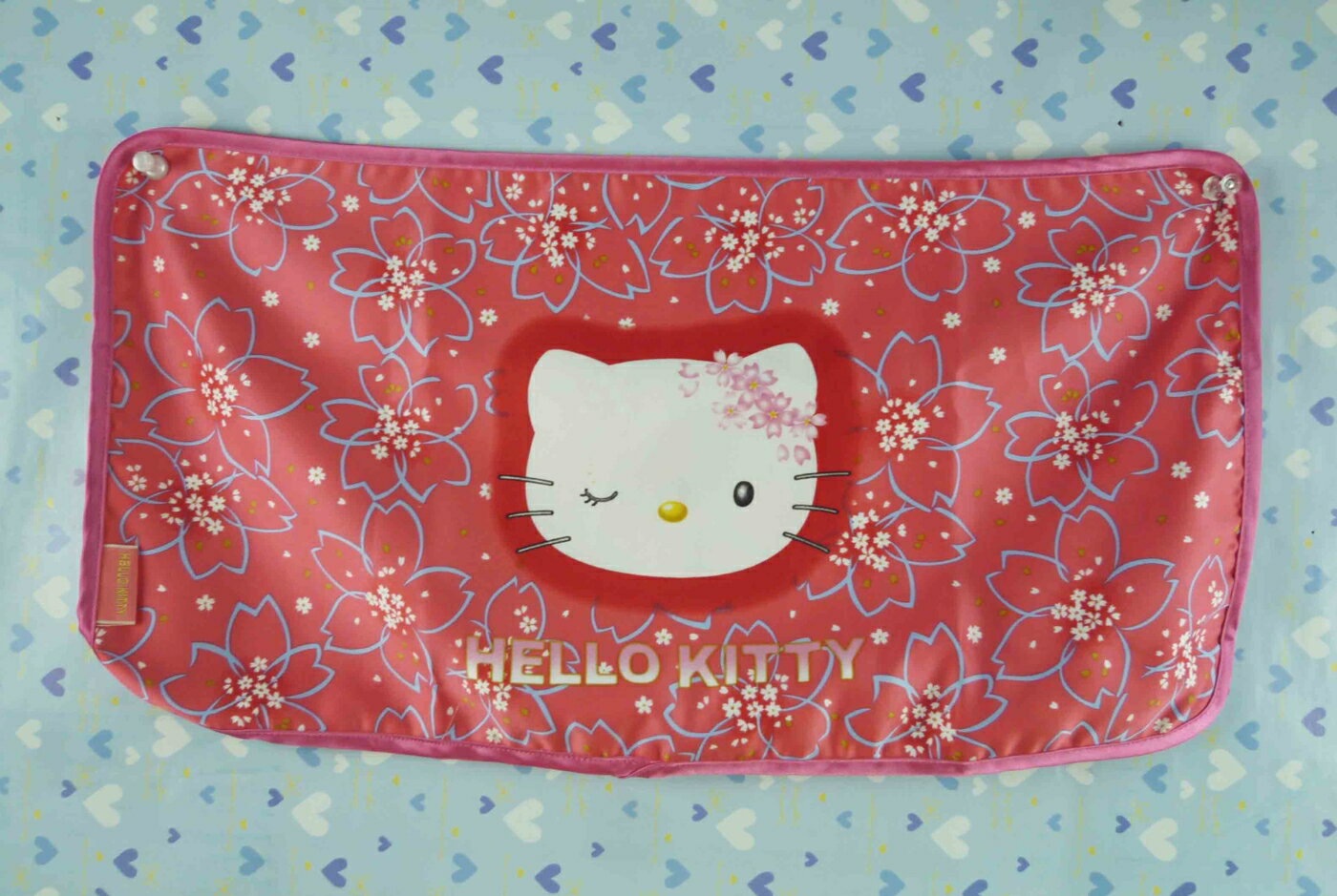 【震撼精品百貨】Hello Kitty 凱蒂貓 餐墊-櫻花紅【共1款】 震撼日式精品百貨