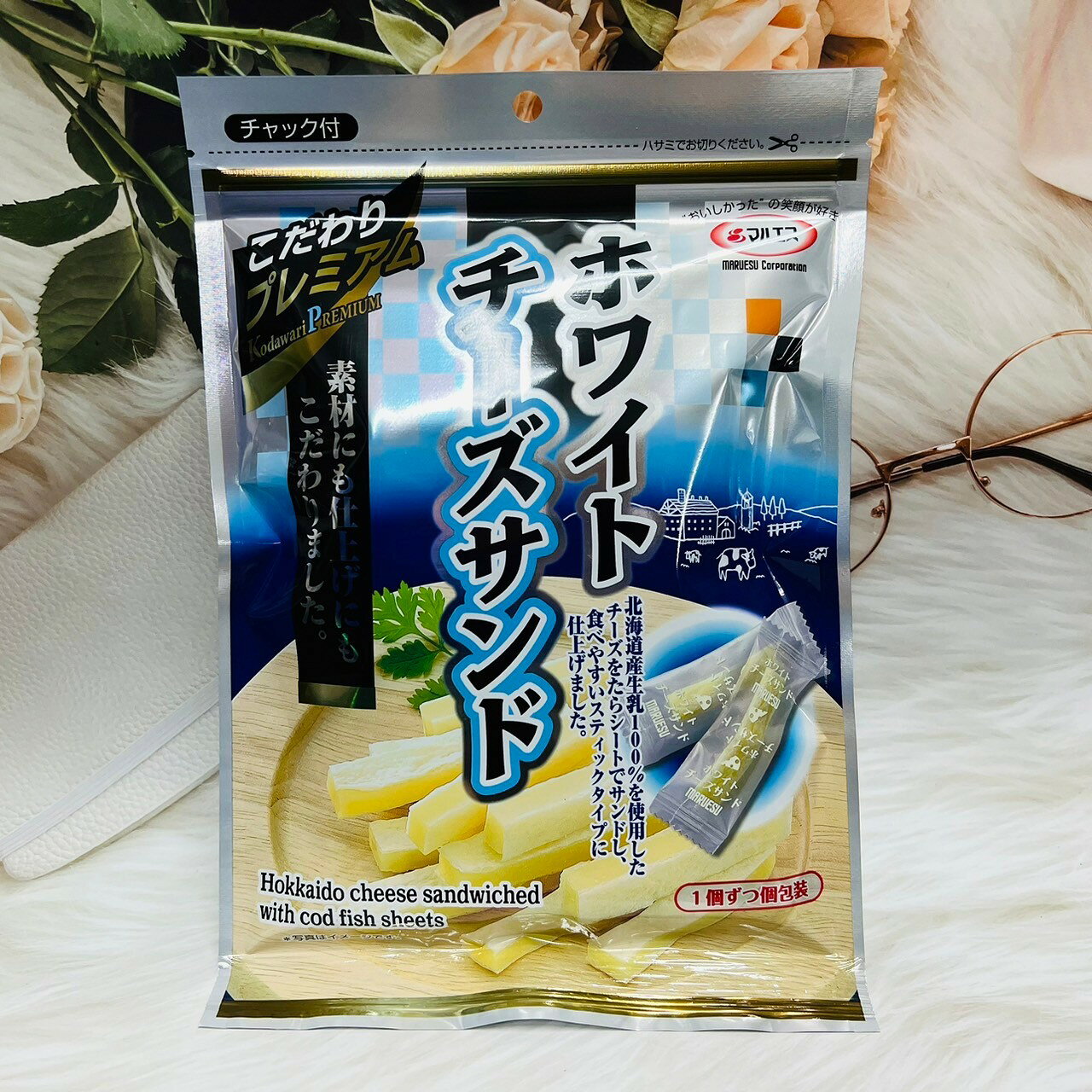 Maruesu 起司條 56g 個別包裝｜全店$299 全家取貨免運｜滿額折500｜APP下單最高賺19%點數⚡