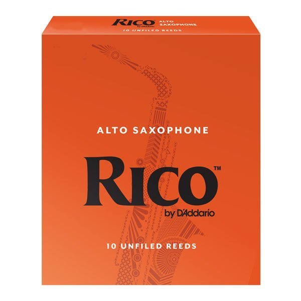 美國 RICO Alto 中音薩克斯風竹片 2號/2.5號/3號/3.5號 (10片/盒)【橘包裝】【唐尼樂器】
