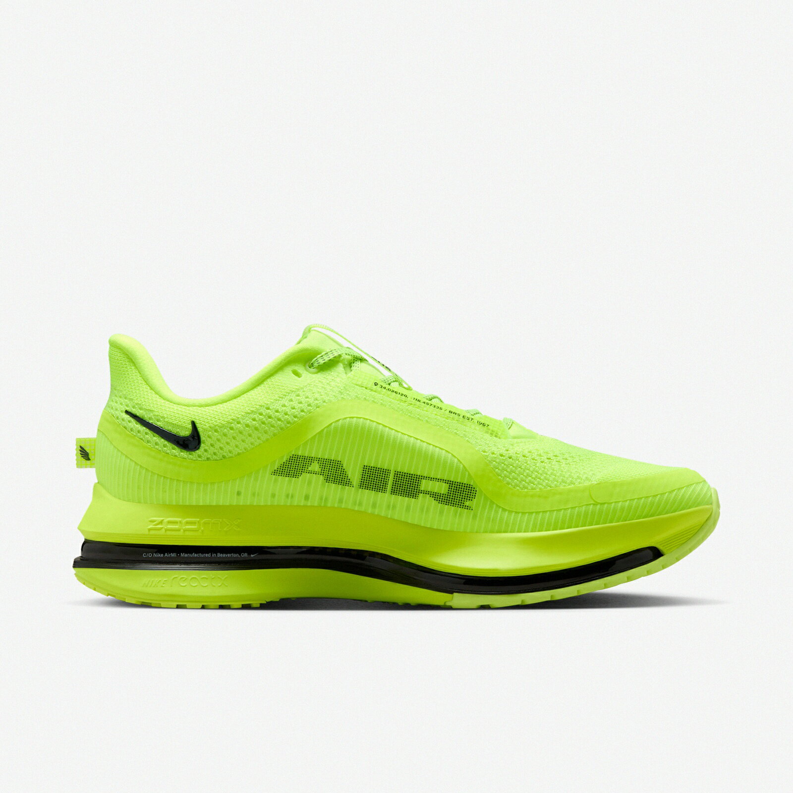 Nike 慢跑鞋 Pegasus Premium 男鞋 螢光綠 黑 緩震 運動鞋 HQ2592-700