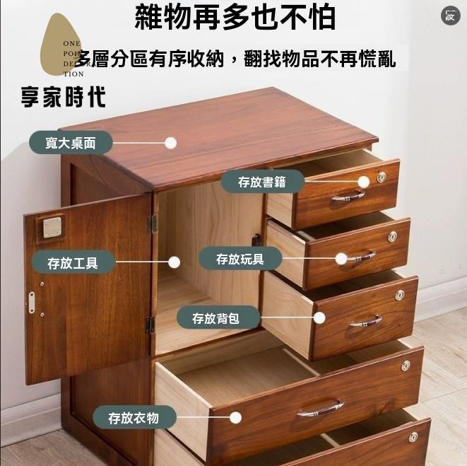 矮櫃 電視櫃 儲物櫃 收納櫃 實木矮櫃客廳抽屜式收納儲物櫃檔案辦公室帶鎖低儲物櫃電視櫃 八折減免 特價出 可開發票