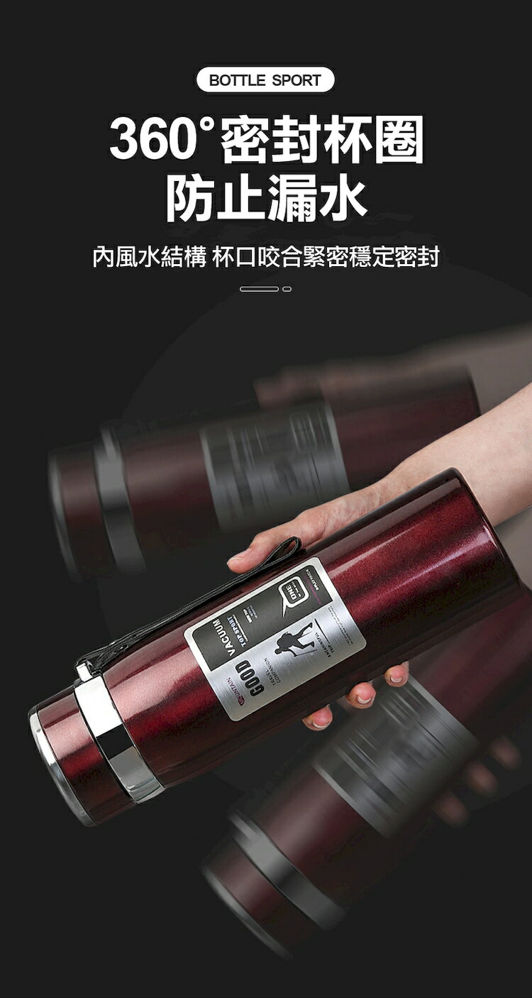 [現貨]不鏽鋼保溫瓶 保溫瓶 保溫杯 316保溫杯 真空大容量 316保溫瓶 水壺 316不鏽鋼真空長效保溫瓶 4