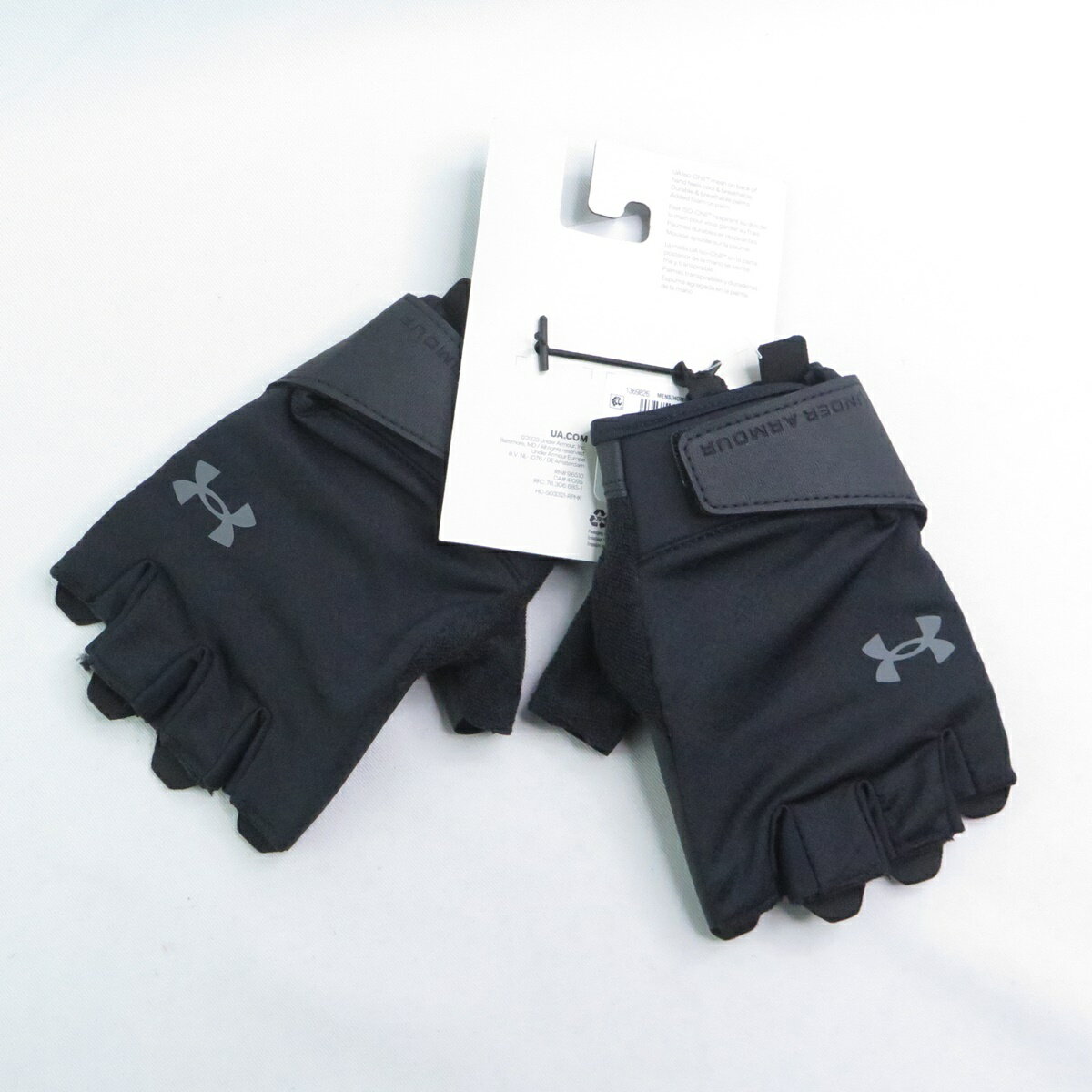 Under Armour 1369826001 男 訓練手套 健身 耐用 黑【iSport愛運動】