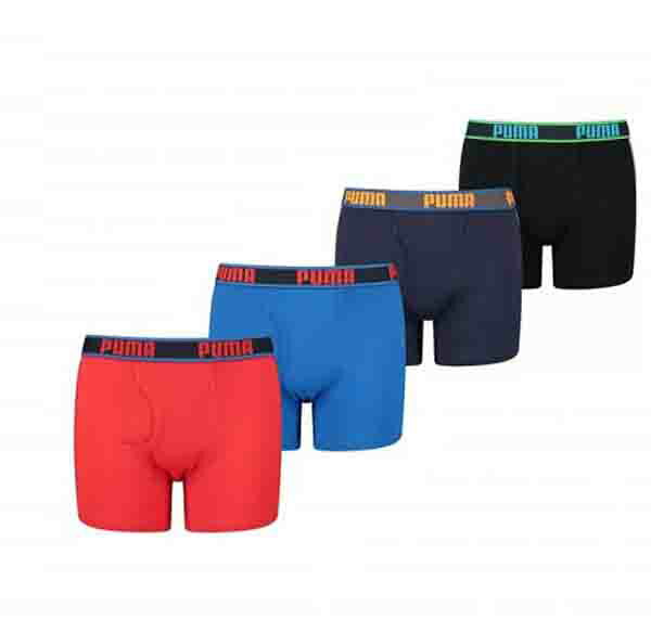 [COSCO代購4] C1831535-RED1 PUMA 男童內褲四入組 美國尺寸:XS-XL